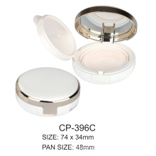 Round Plastic Compact Case Cp-396c